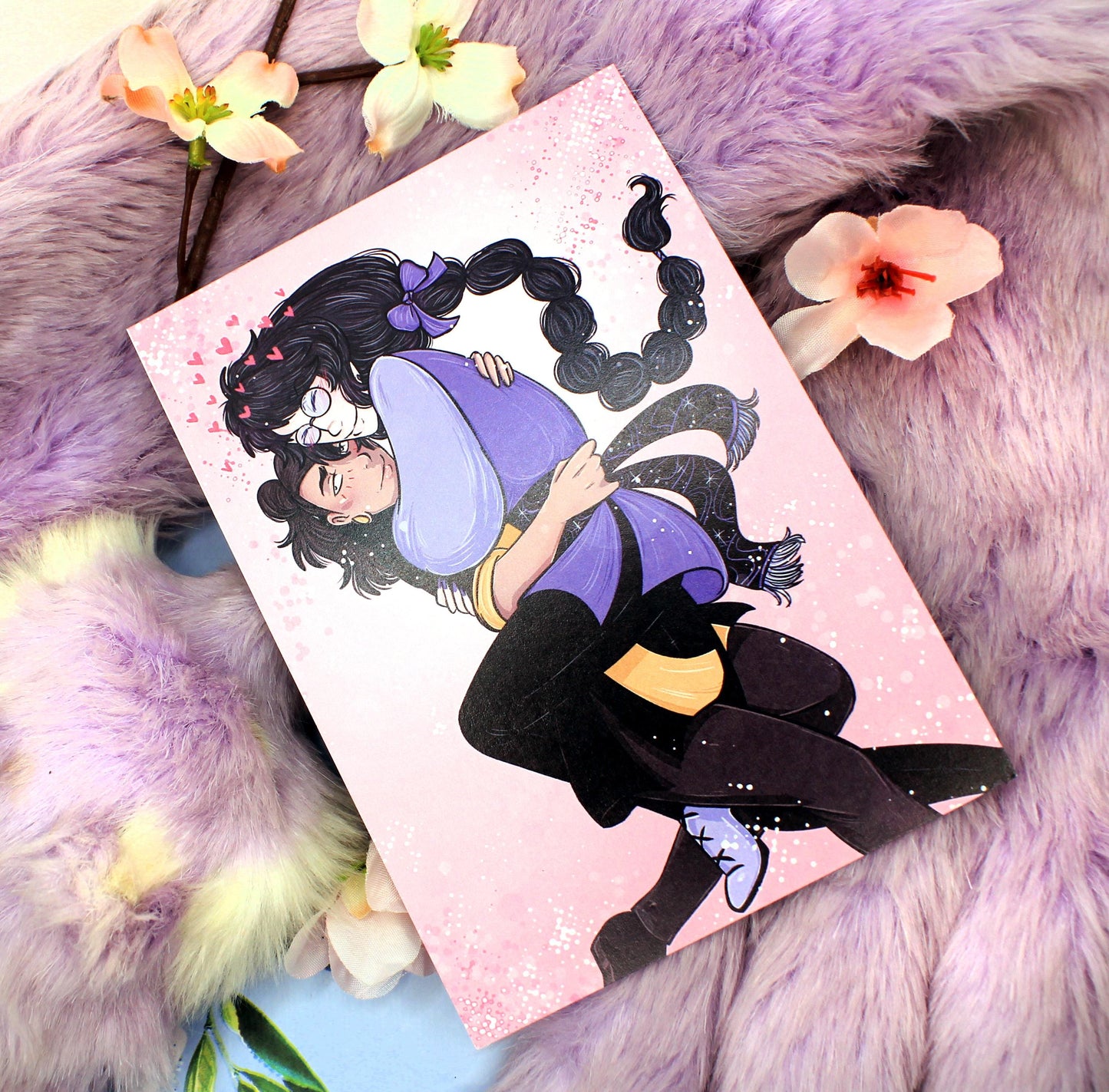 Tomar and Ginzin Cover Art A6 Print - The Nightingale Dragon Series