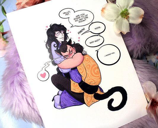 Clingy Tomar A6 Print - The Nightingale Dragon Series