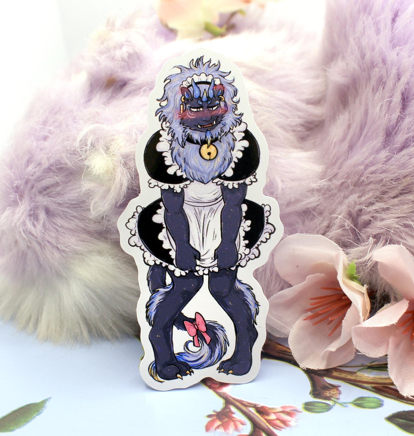 Maid Sunny Sticker (8cm) - The Nightingale Dragon Series