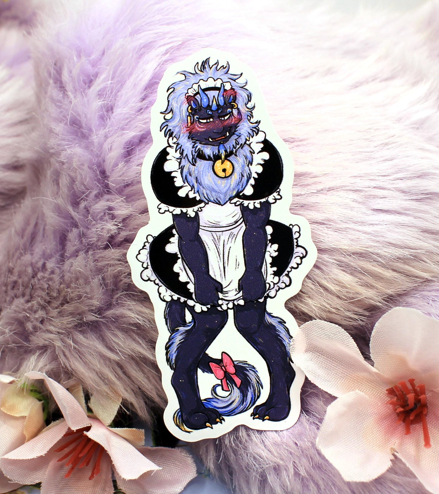 Maid Sunny Sticker (8cm) - The Nightingale Dragon Series