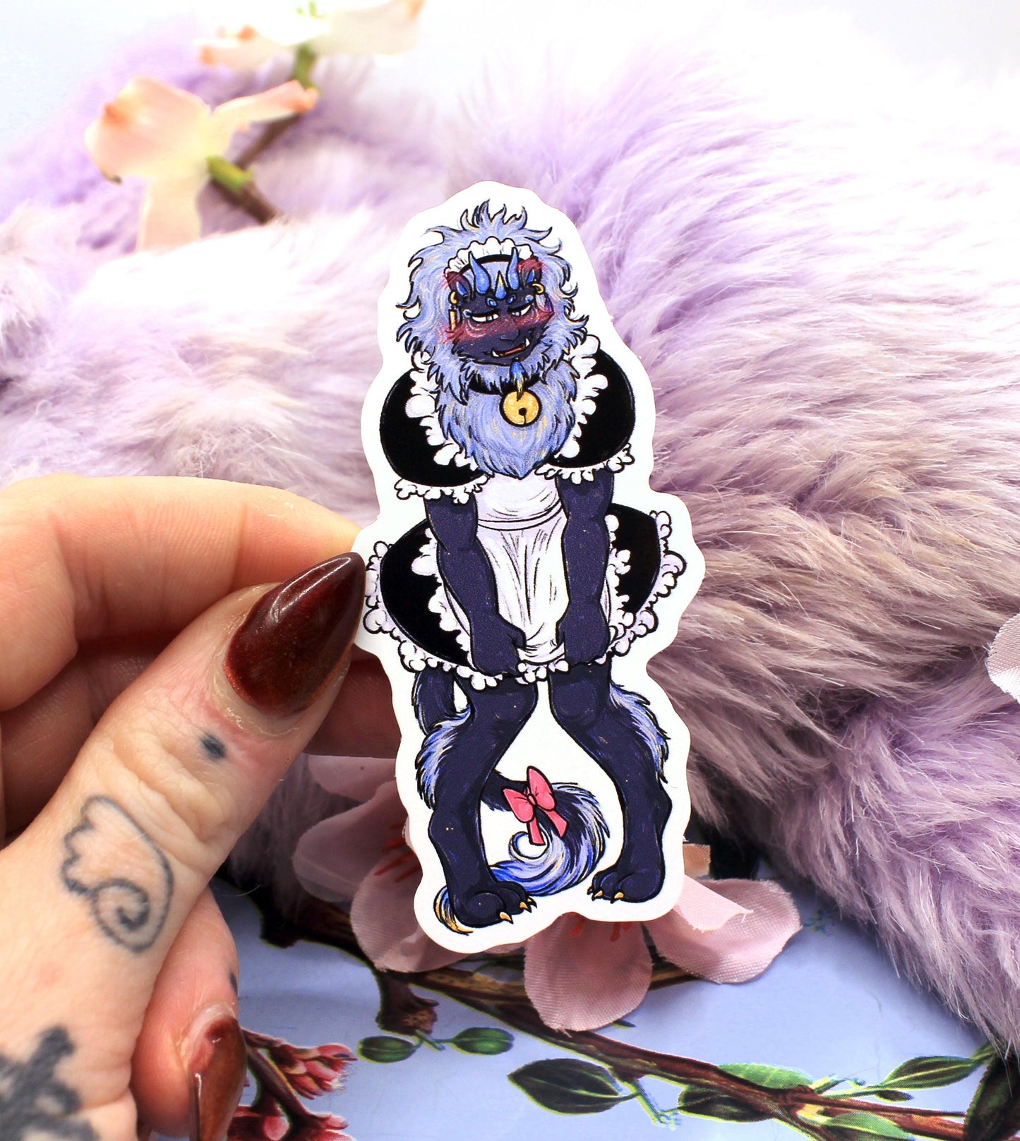 Maid Sunny Sticker (8cm) - The Nightingale Dragon Series