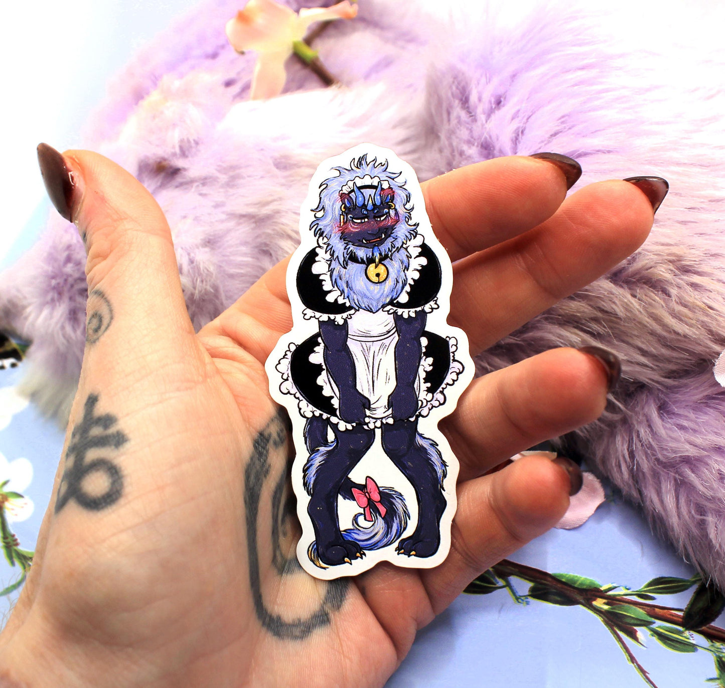 Maid Sunny Sticker (8cm) - The Nightingale Dragon Series