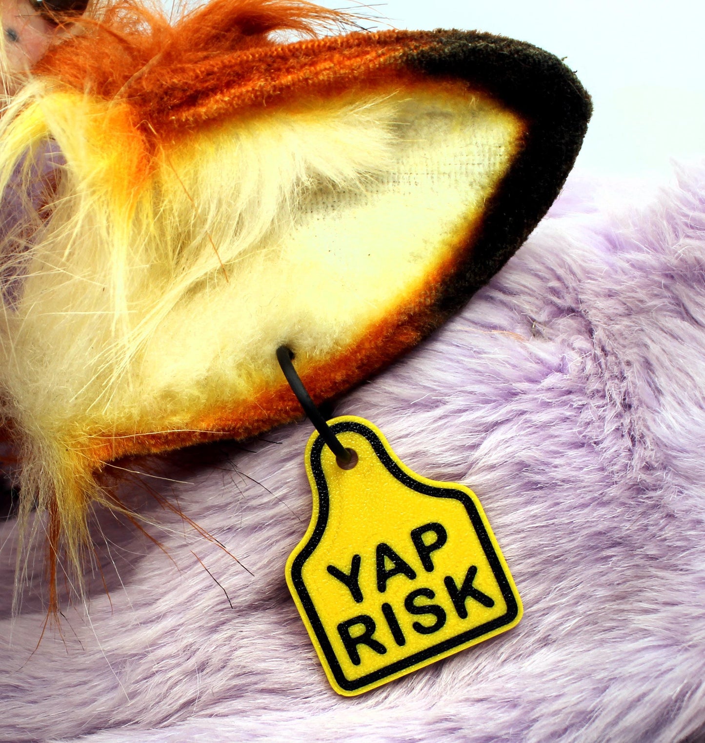Yap Risk Fursuit Ear Tags (3 Sizes)