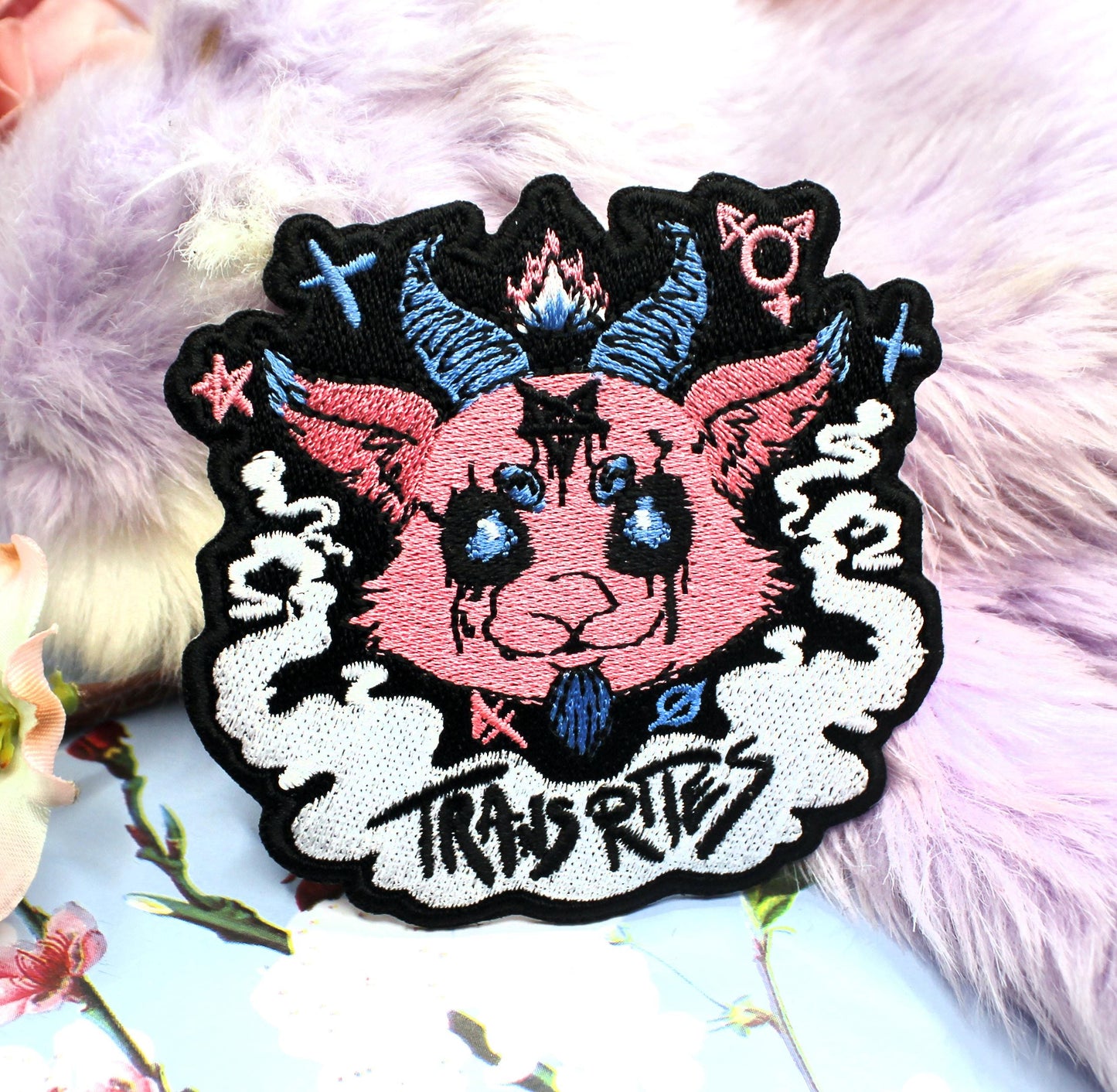 Trans Rites Iron-On Patch (8cm)