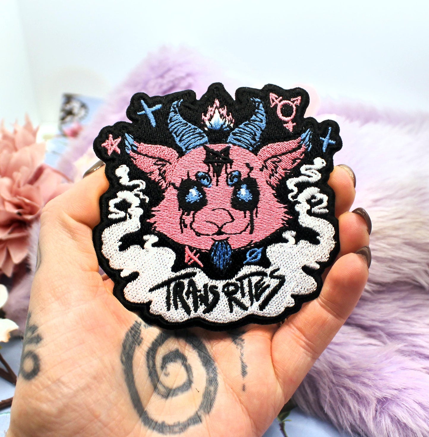 Trans Rites Iron-On Patch (8cm)