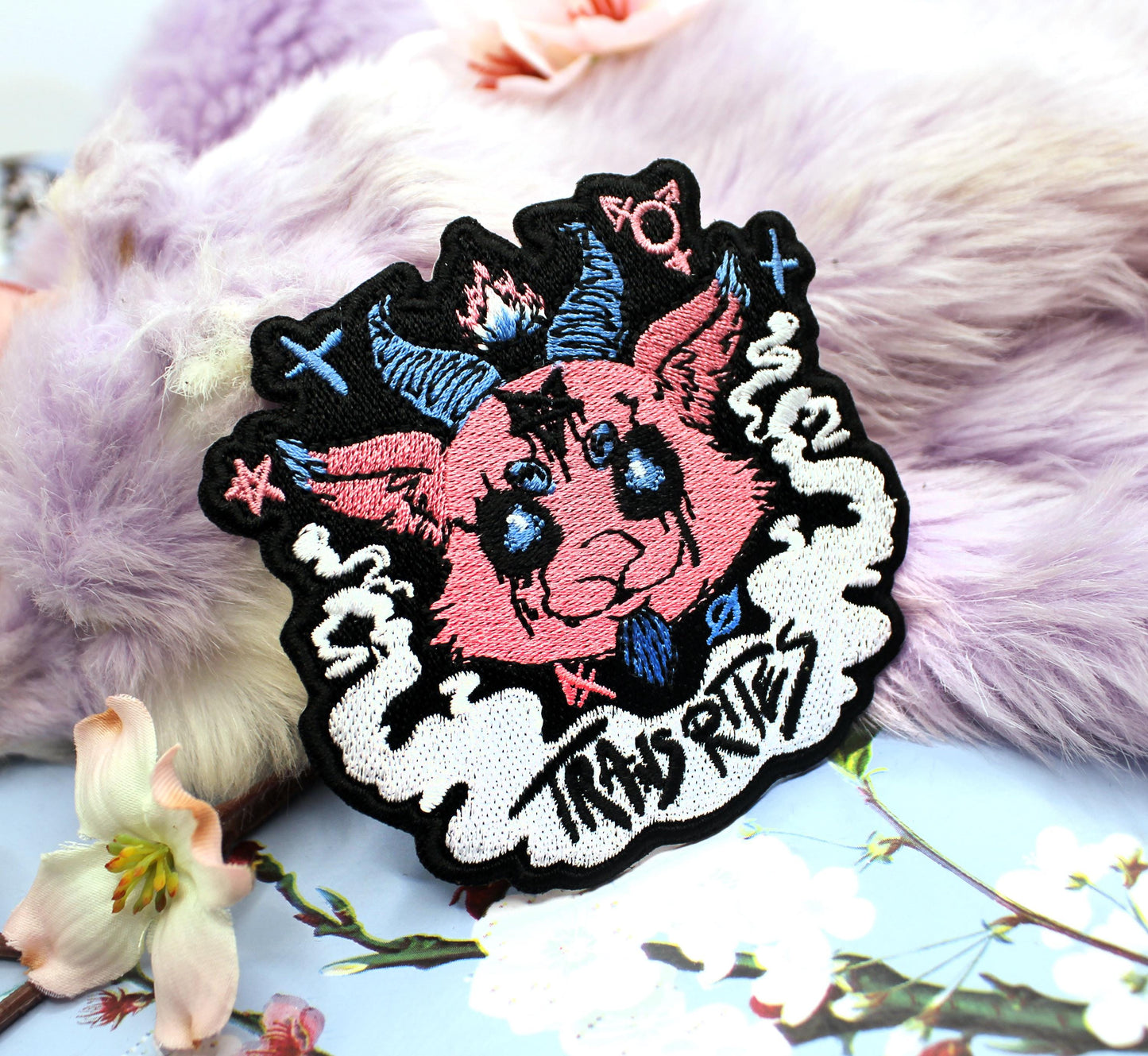 Trans Rites Iron-On Patch (8cm)