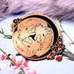 Gold 3 Wolf Moon Enamel Pin (A Grade)