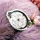 Silver Foil 3 Wolf Moon Vinyl Sticker (7cm)