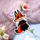 Chibi Red Fox Enohki Vinyl Sticker (7cm)