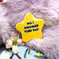 No.1 Doomed Yuri Gold Star Badge (55mm)