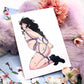 Ginzin Shibari Pin Up A6 Print - The Nightingale Dragon Series