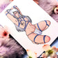 Brandy Shibari Pin Up A6 Print - The Nightingale Dragon Series