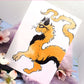 Stepping Ettore Dragon A6 Print - The Nightingale Dragon Series