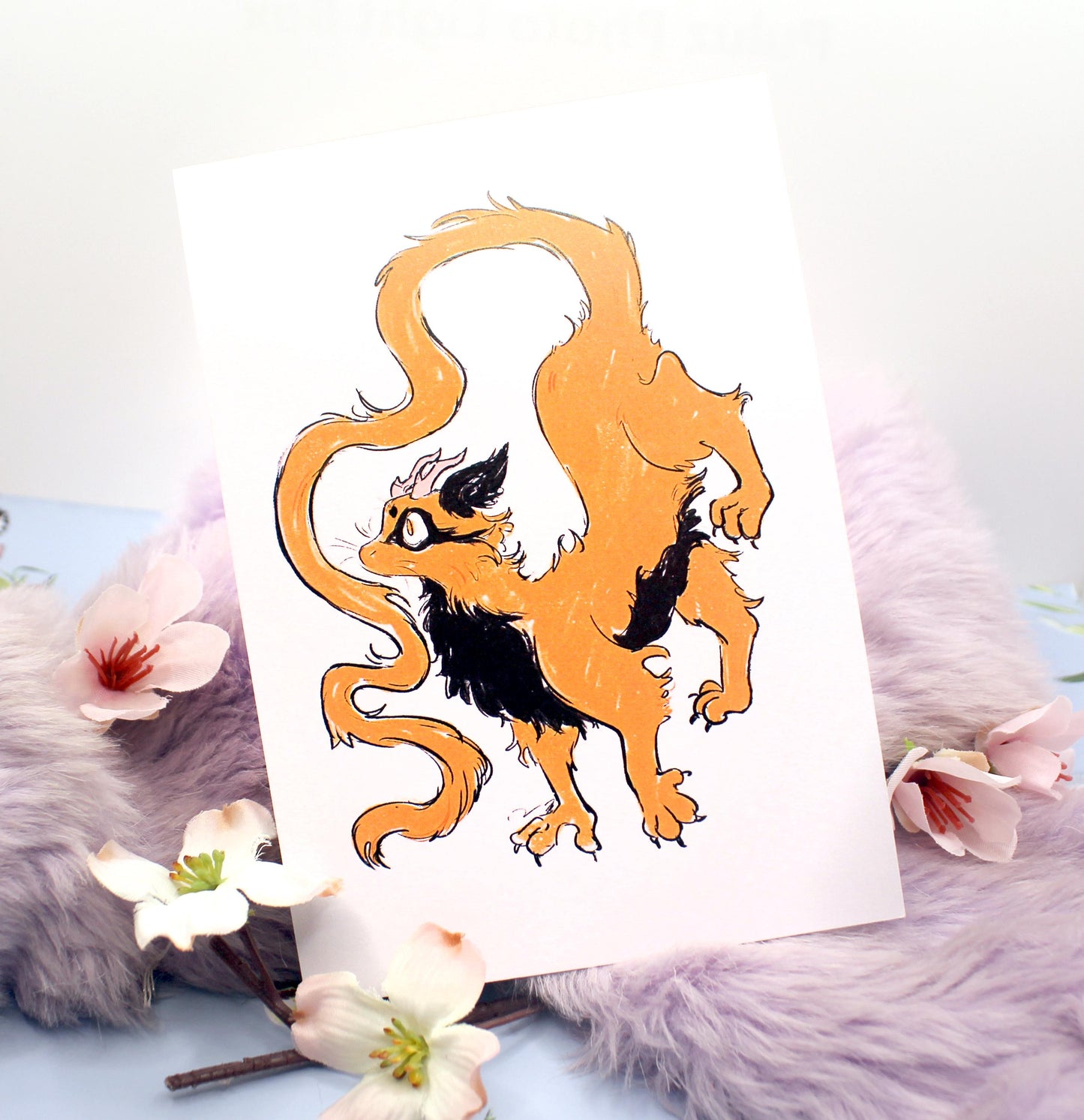 Little Ettore Dragon A6 Print - The Nightingale Dragon Series