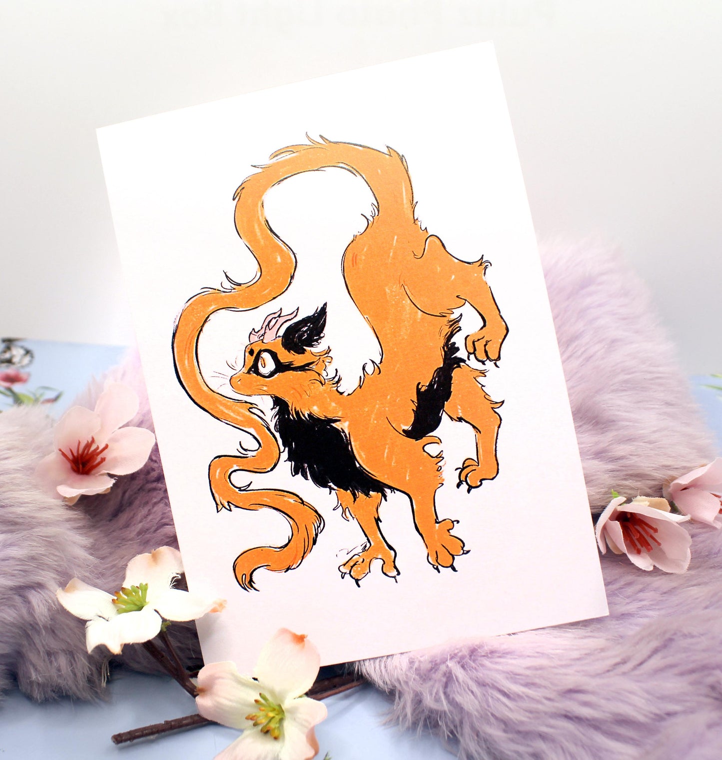 Little Ettore Dragon A6 Print - The Nightingale Dragon Series