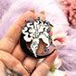 Silver Moon Fox Enamel Pin (A Grade)
