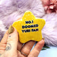 No.1 Doomed Yuri Gold Star Badge (55mm)