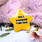 No.1 Doomed Yuri Gold Star Badge (55mm)