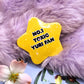 No.1 Toxic Yuri Gold Star Badge (55mm)