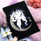 Silver Foil Moon Fox A6 Print