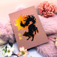 Copper Foil Sun Fox A6 Print