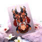 Tusked Deer Deity A6 Print - The Nightingale Dragon Series