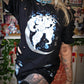 Silver Foil Moon Fox T-shirt (S-4XL)