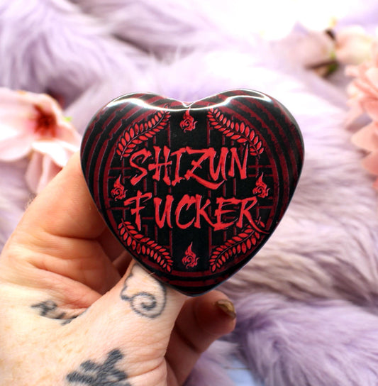 Shizun Fucker Danmei Inspired Heart Badge (55mm)