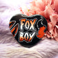 Fox Boy and Fox Girl Heart Badges (55mm)
