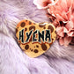 Hyena Heart Badge (55mm)