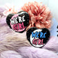 Were Girl Heart Badge (55mm)