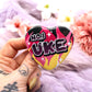 No.1 Uke Heart Badge (55mm)