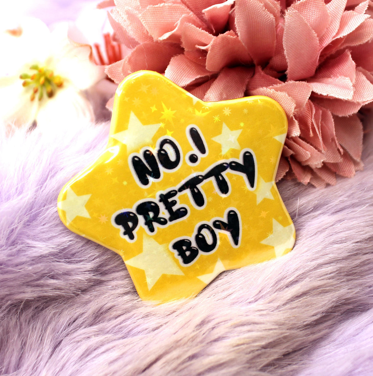 No.1 Pretty Boy Star Badge (55mm)