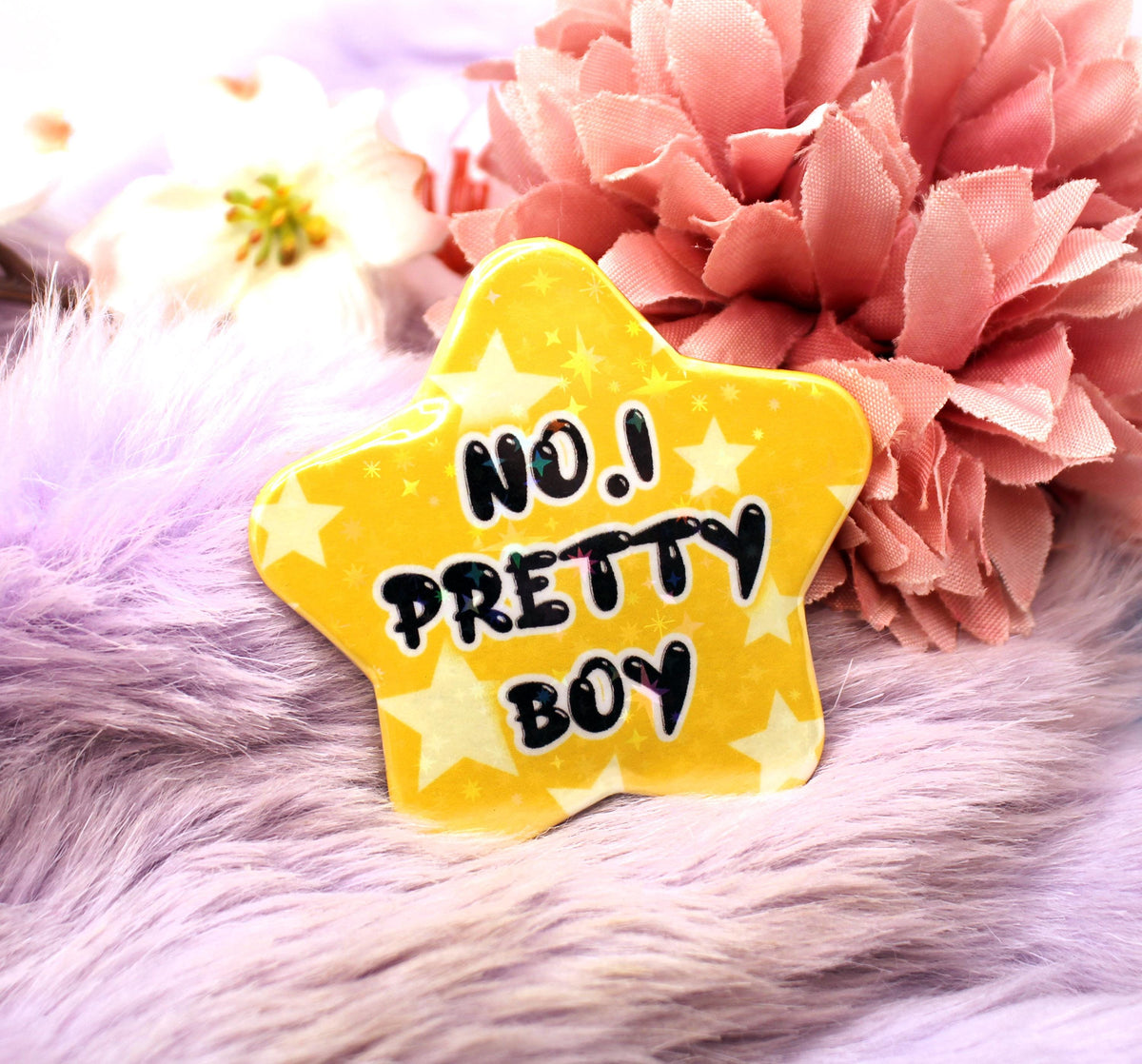 No.1 Pretty Boy Star Badge (55mm)
