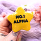 No.1 Alpha Gold Star Badge (55mm)