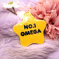 No.1 Omega Gold Star Badge (55mm)