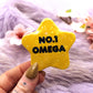 No.1 Omega Gold Star Badge (55mm)
