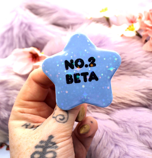 No.2 Beta Blue Star Badge (55mm)