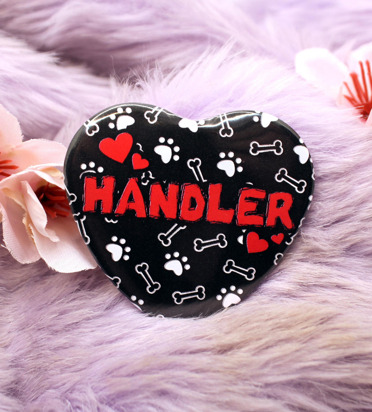 Handler Heart Badge (55mm)