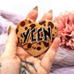 Yeen Heart Badge (55mm)