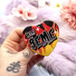 No.1 Seme Heart Badge (55mm)