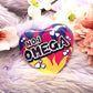 No.1 Omega Flame Heart Badge (55mm)