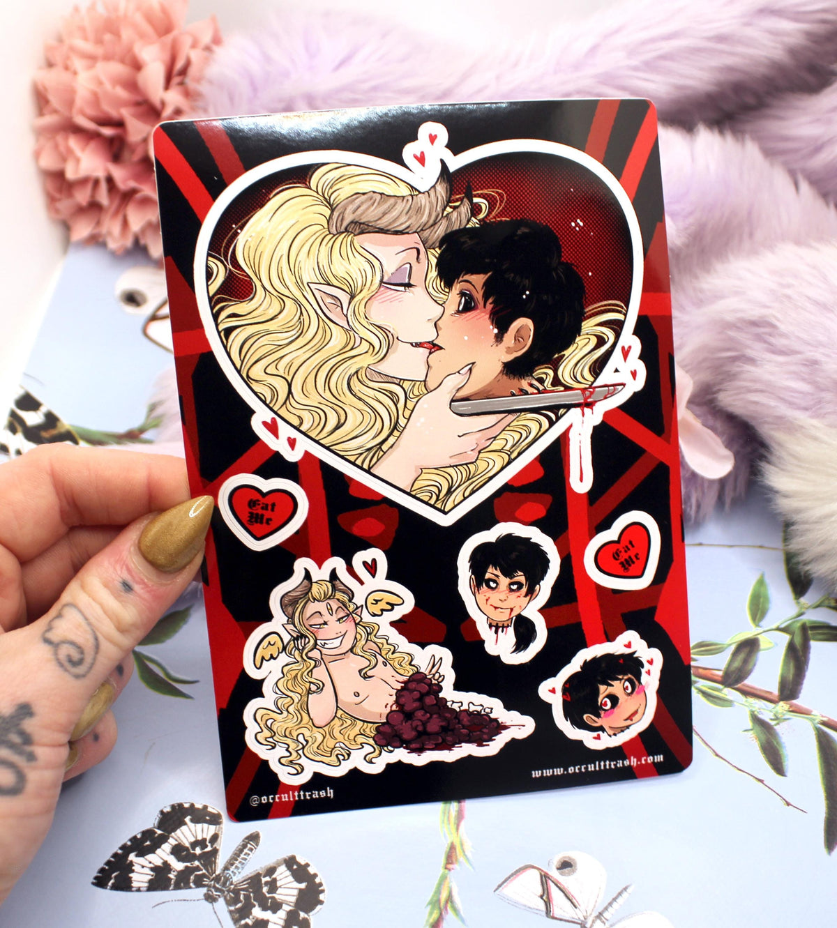 Mad K Yaoi A6 Sticker Sheet