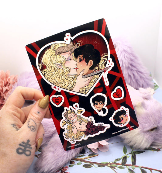 Mad K Yaoi A6 Sticker Sheet