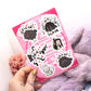 BingQiu SVSSS A6 Sticker Sheet MXTX Danmei Scum Villain's Self-Saving System