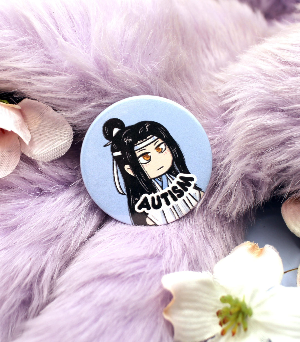 Wangxian Autism ADHD Badges (38mm) - Mo Dao Zu Shi