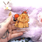 Taiyaki Sunny the Shisa and Enohki The Fox Slim Acrylic Standee (7cm)