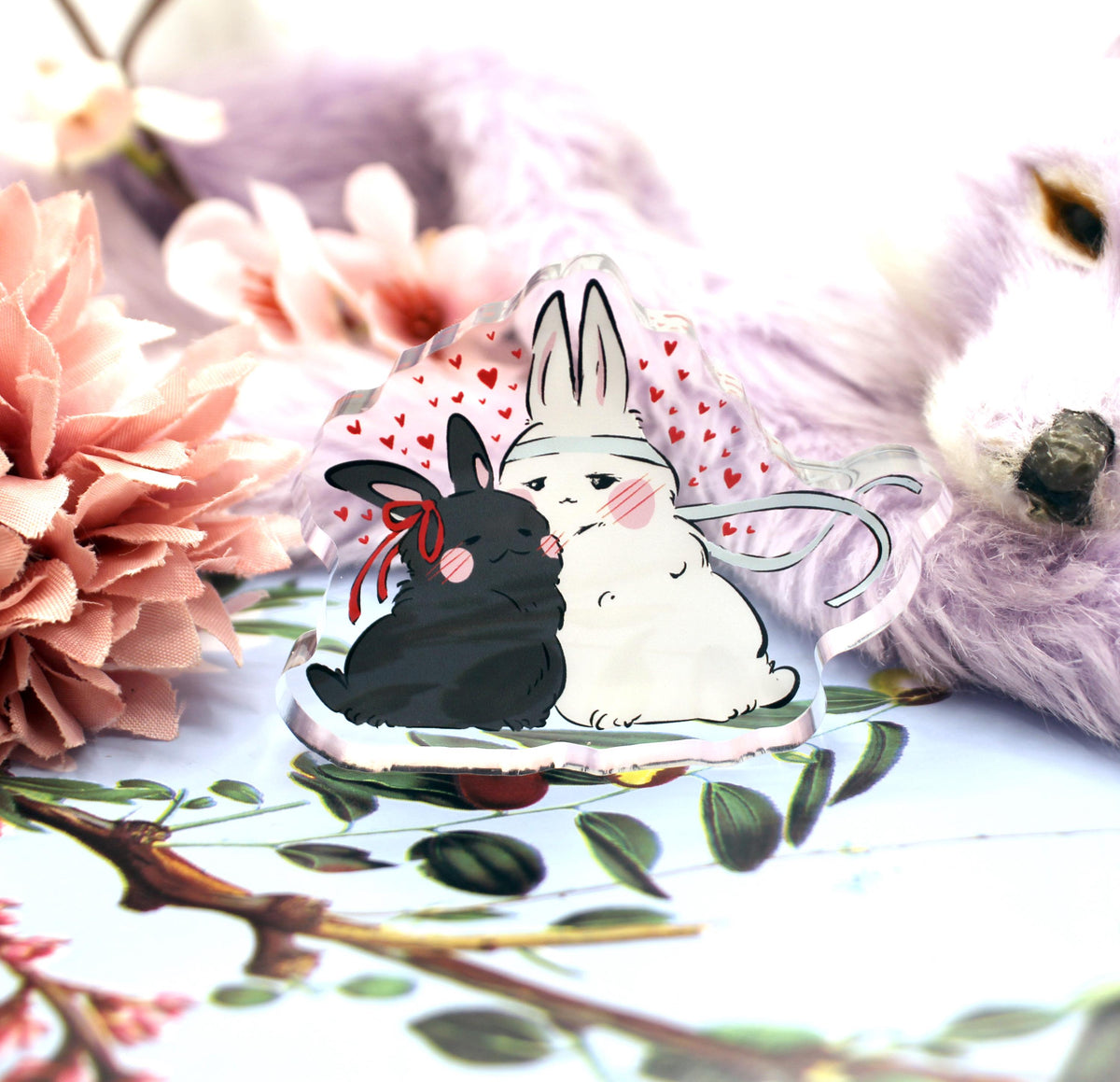 Wangxian Bunnies Thick Acrylic Standee (7cm) - Mo Dao Zu Shi