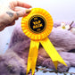 Yap Risk Gold and Black Rosettes (58mm)
