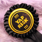 Yap Risk Gold and Black Rosettes (58mm)